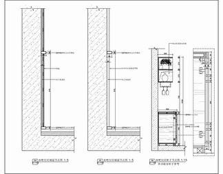 200㎡办公室CAD施工图 办公室 办公区