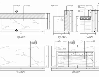 200㎡办公室CAD施工图 办公室 办公区 会议室