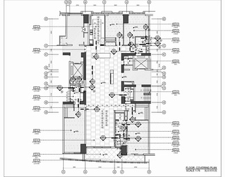 300㎡大平层CAD施工图+实景照 家装 私宅  大宅 大平层 样板房