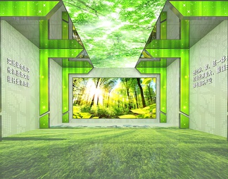 绿色环保展厅