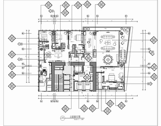 520㎡大平层CAD施工图 家装 豪宅 私宅 样板房