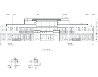 3层办公楼建筑CAD详图