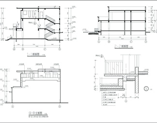 3层办公楼建筑CAD详图