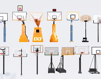 篮球架 篮球框 篮球网 运动器材