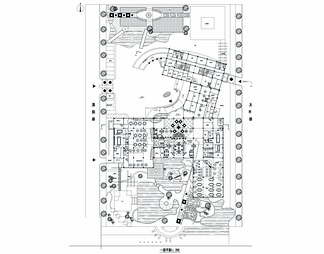 二十八层宾馆综合楼建筑方案图