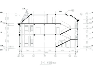 别墅设计图 房屋CAD图