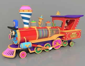 迪士尼小丑火车