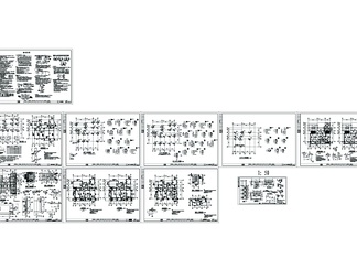 别墅建筑结构CAD图