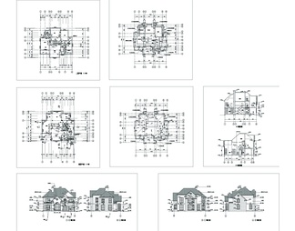 别墅建筑CAD图