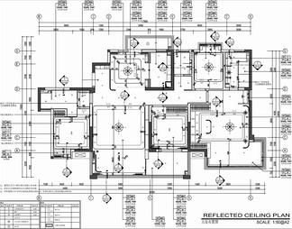 润和湘江天地样板间CAD施工图+效果图