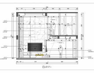 280㎡复式跃层家装CAD施工图+效果图 私宅 洋房 样板房 家装  跃层