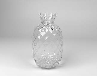菠萝水晶瓶子