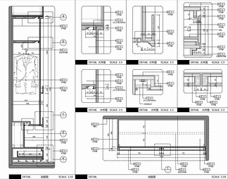 135㎡四居室样板房CAD施工图