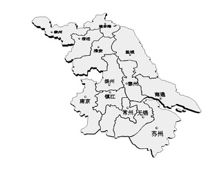 江苏地图