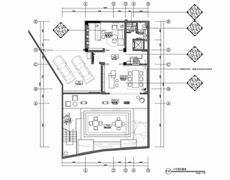 五层别墅CAD施工图 别墅 豪宅 私宅 洋房 样板房