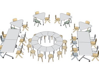儿童桌椅 儿童学习桌椅  儿童课桌椅 幼儿园桌椅