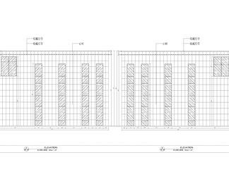 商业建筑外立面施工图