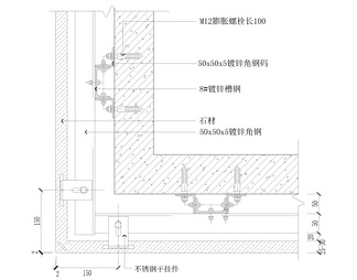 商业建筑外立面施工图