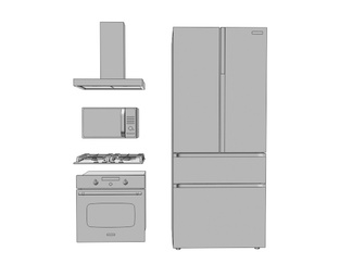 烤箱 微波炉 冰箱冰柜