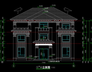 别墅 施工图 效果图