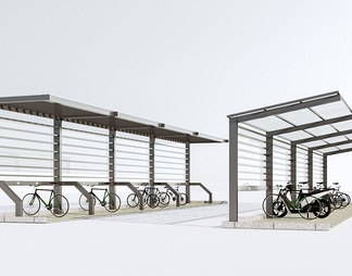 非机动车棚 自行车棚 停车场 雨棚 钢结构雨棚 玻璃雨棚 遮阳棚