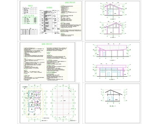 公园公共厕建筑详图