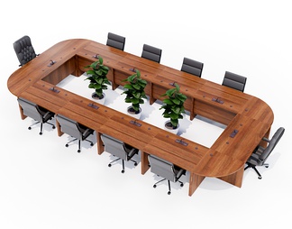 实木会议桌椅