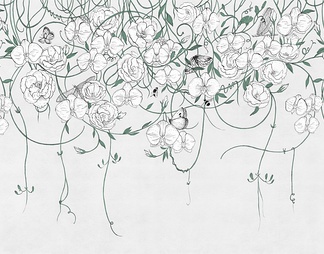 蔓藤 花卉 植物壁纸
