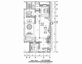 四层墅室内施工图 家装 别墅 豪宅 私宅 洋房 样板房