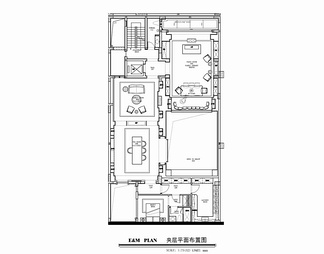 四层墅室内施工图 家装 别墅 豪宅 私宅 洋房 样板房