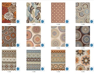地毯花毯图案地毯