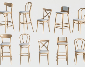 实木椅子 单椅 休闲椅 餐椅 椅子组合
