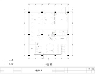 理发店施工图