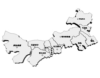 内蒙古地图