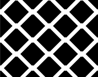 黑白金属铁丝镂空带孔纹理vary材质下载【id:1533447】