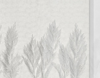 灰色植物壁纸