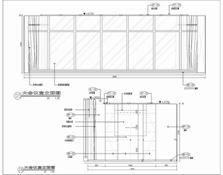 550㎡办公室室内施工图 办公室 办公空间 会议室