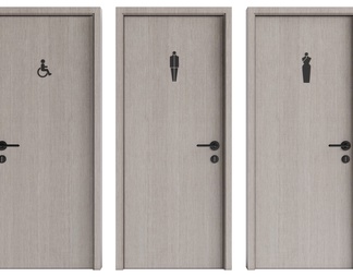 卫生间门 厕所门 单开门 门