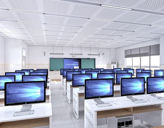 电脑教室 微机教室 多媒体教室 计算机教室