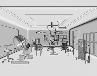 智能机器人微创手术室