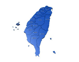 台湾地图