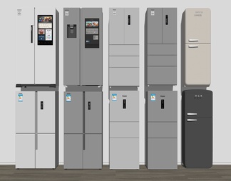 冰箱 单门冰箱 智能双门冰箱 嵌入式冰箱 网红冰箱