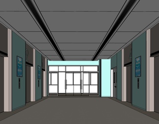 医院电梯厅