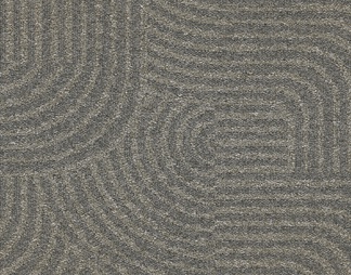 灰色回形纹地毯