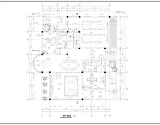 独栋别墅建筑图