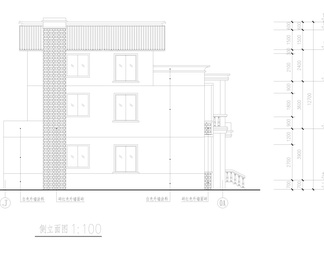 农村别墅住宅建筑图