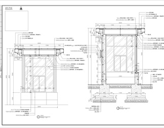 门卫亭细部