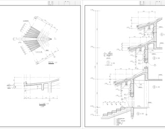 仿唐古建阁楼建筑图