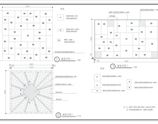多款地面铺装详图