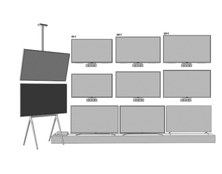 电视 液晶电视 壁挂式电视 激光电视机